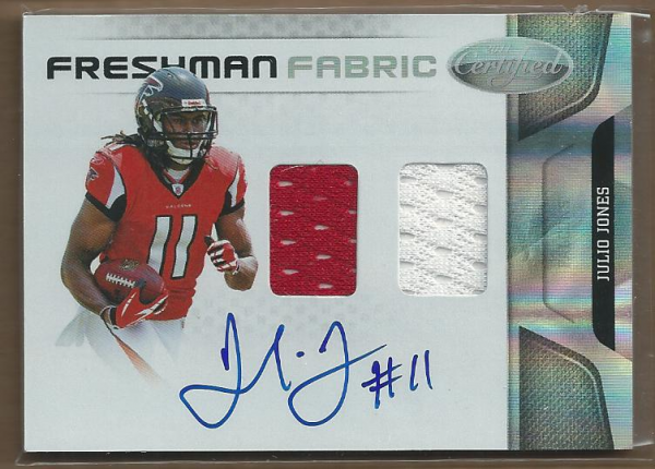 2011 Certified #276 Julio Jones JSY AU/499 RC
