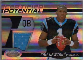 2011 Certified Certified Potential Materials #7 Cam Newton
