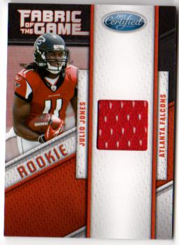 2011 Certified Rookie Fabric of the Game #30 Julio Jones/250