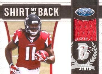 2011 Certified Shirt Off My Back Materials #24 Julio Jones/250