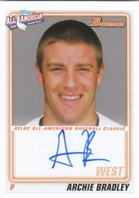 2011 Bowman Draft AFLAC Autographs #AB Archie Bradley