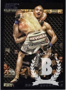 2011 Topps UFC Moment of Truth Black #66 Brian Ebersole