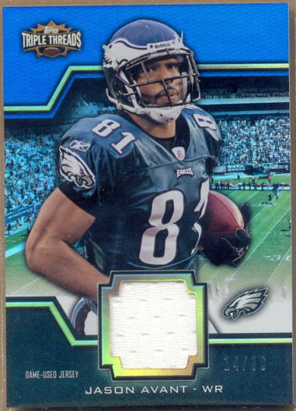 2011 Topps Triple Threads Unity Relics #TTUSR19 Jason Avant
