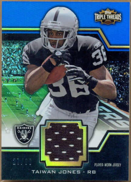 2011 Topps Triple Threads Unity Relics #TTUSR36 Taiwan Jones