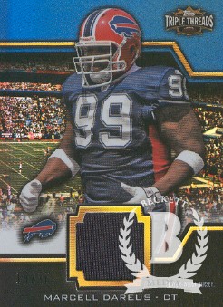 2011 Topps Triple Threads Unity Relics #TTUSR102 Marcell Dareus