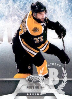 2011-12 Certified #3 Patrice Bergeron