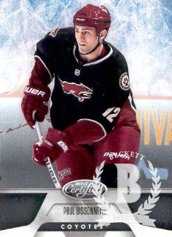 2011-12 Certified #7 Paul Bissonette