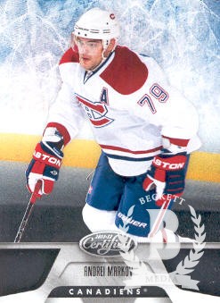 2011-12 Certified #18 Andrei Markov