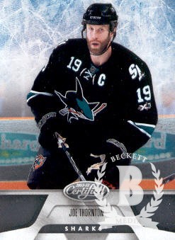 2011-12 Certified #33 Joe Thornton