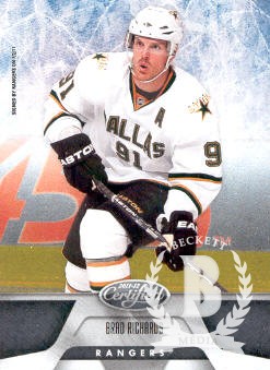 2011-12 Certified #41 Brad Richards