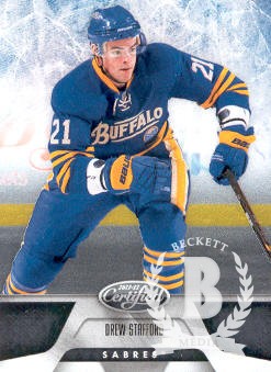 2011-12 Certified #57 Drew Stafford
