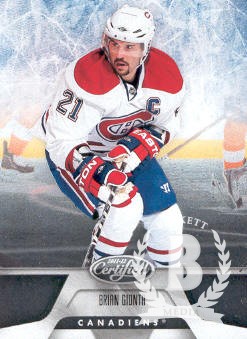 2011-12 Certified #79 Brian Gionta