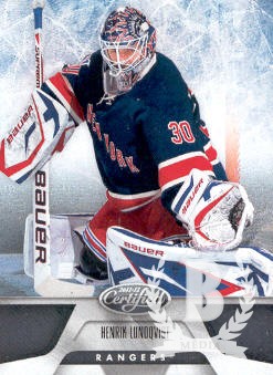2011-12 Certified #87 Henrik Lundqvist