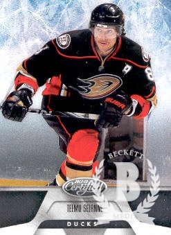2011-12 Certified #91 Teemu Selanne