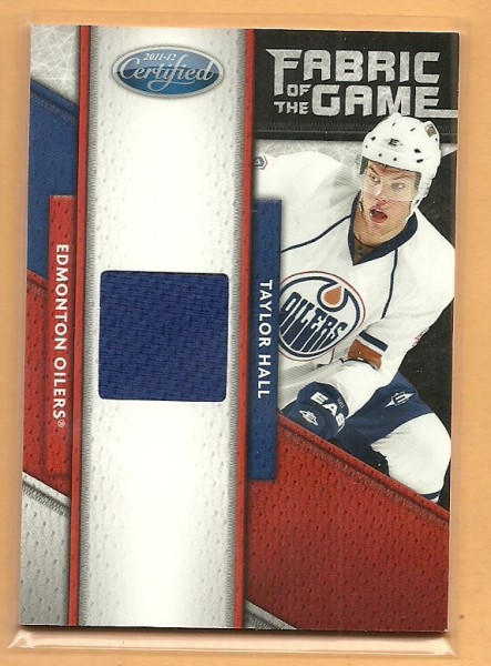 2011-12 Certified Fabric of the Game #60 Taylor Hall/399