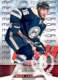 2011-12 Certified Mirror Red #110 Derick Brassard