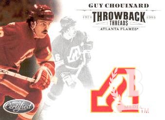 2011-12 Certified Throwback Threads #5 Guy Chouinard