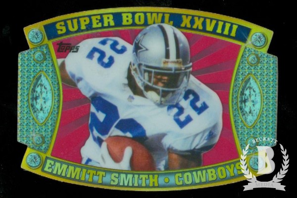 2011 Topps Super Bowl Legends Giveaway Die Cut #5 Emmitt Smith