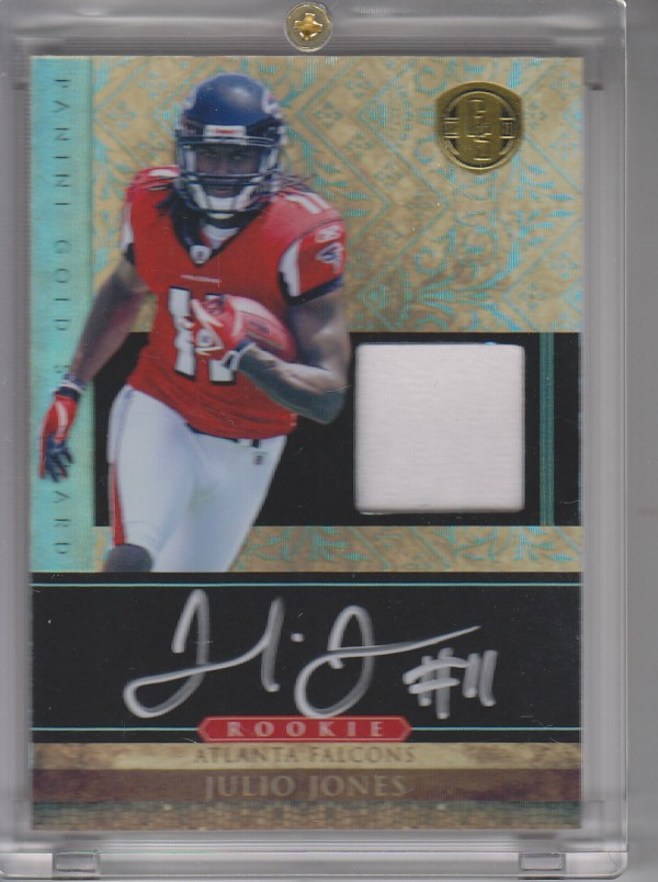 2011 Panini Gold Standard #255 Julio Jones JSY AU/525 RC
