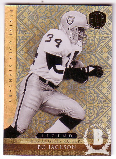 2011 Panini Gold Standard Platinum Gold #128 Bo Jackson