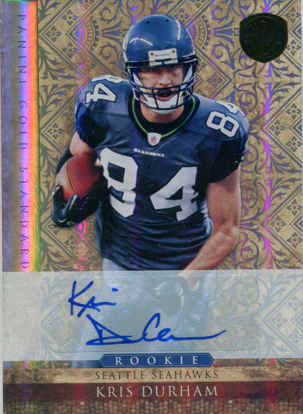 2011 Panini Gold Standard Autographs Silver #205 Kris Durham/499