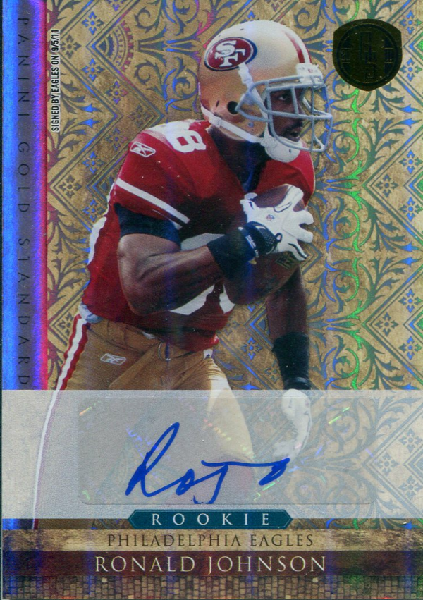 2011 Panini Gold Standard Autographs Silver #232 Ronald Johnson/499