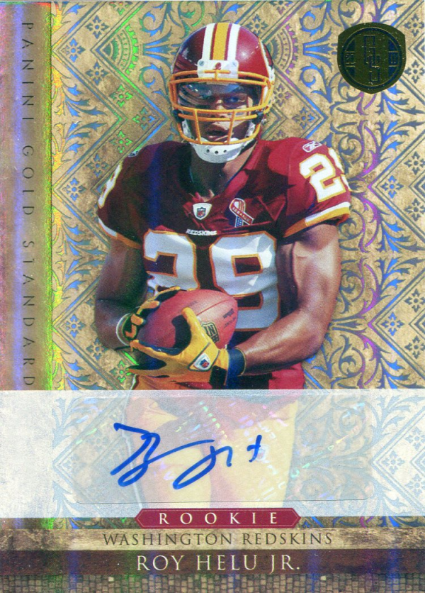 2011 Panini Gold Standard Autographs Silver #233 Roy Helu/499
