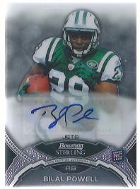 2011 Bowman Sterling #BSABP Bilal Powell AU