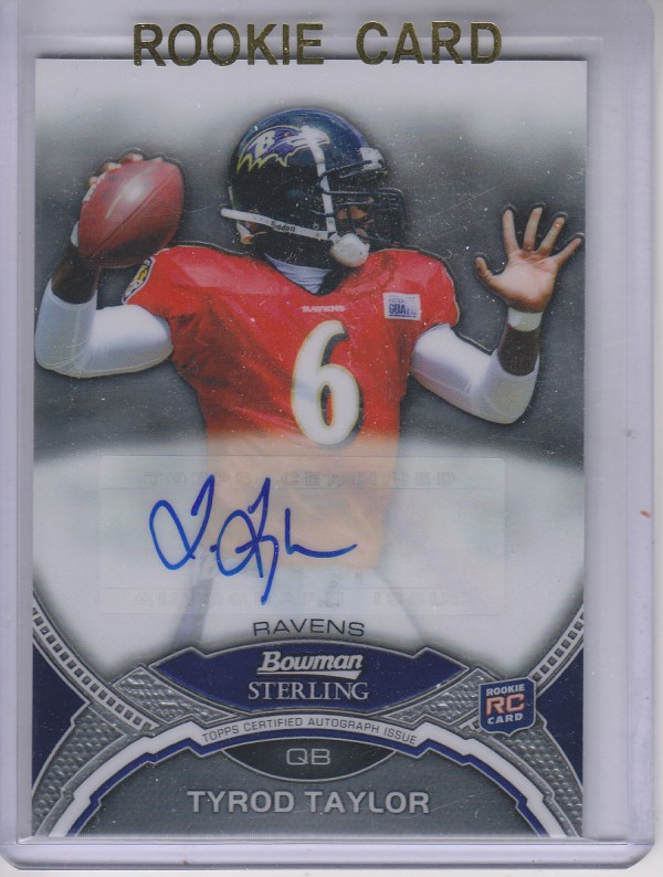 2011 Bowman Sterling #BSATT Tyrod Taylor AU