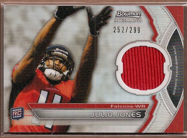 2011 Bowman Sterling Refractors #BSRJJ Julio Jones JSY