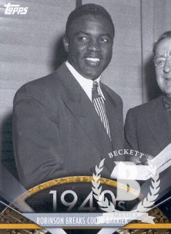 2011 American Pie #8 Robinson Breaks Color Barrier
