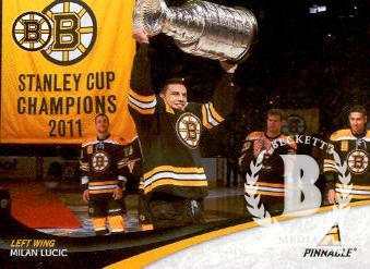 2011-12 Pinnacle #17 Milan Lucic