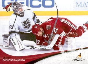 2011-12 Pinnacle #86 Daymond Langkow