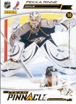 2011-12 Pinnacle Team Pinnacle #10 Pekka Rinne/Carey Price