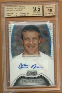 2011 Bowman Sterling Prospect Autographs #AB Archie Bradley front image