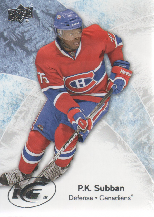 2011-12 Upper Deck Ice #11 P.K. Subban