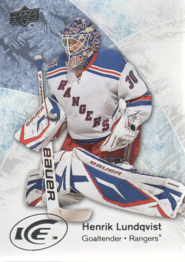 2011-12 Upper Deck Ice #15 Henrik Lundqvist