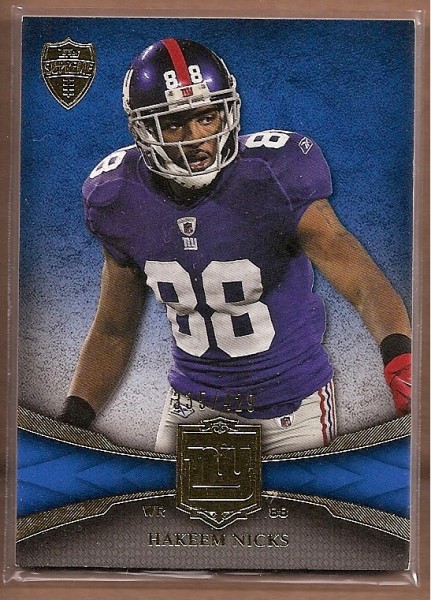 2011 Topps Supreme #77 Hakeem Nicks
