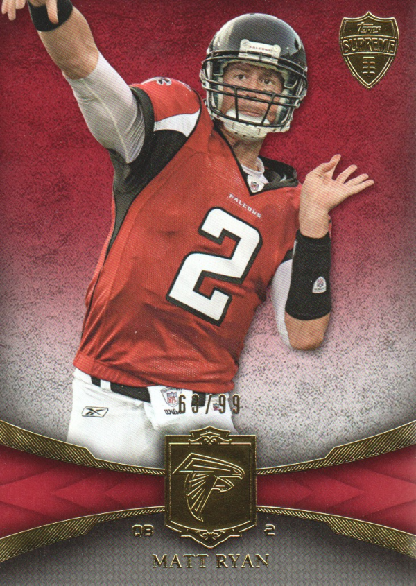 2011 Topps Supreme Red #8 Matt Ryan