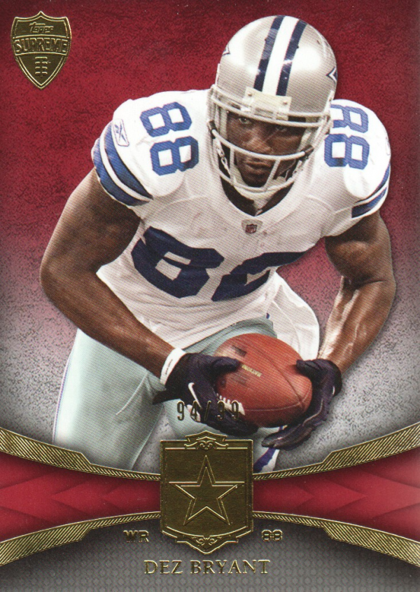 2011 Topps Supreme Red #27 Dez Bryant