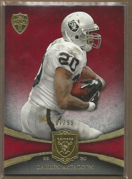 2011 Topps Supreme Red #78 Darren McFadden