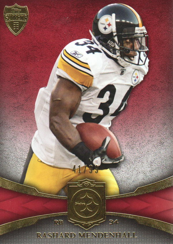 2011 Topps Supreme Red #81 Rashard Mendenhall