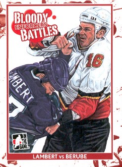 2011-12 ITG Enforcers #72 Denny Lambert BB/Craig Berube