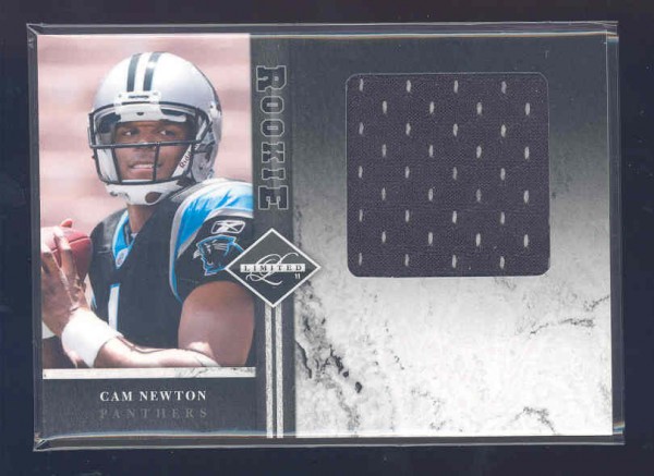 2011 Limited Rookie Jumbo Jerseys #1 Cam Newton/99