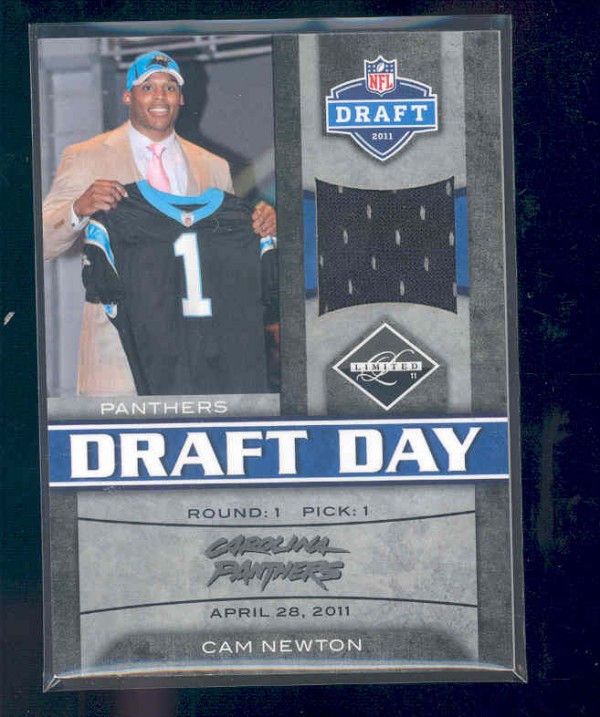 2011 Limited Draft Day Jerseys #1 Cam Newton