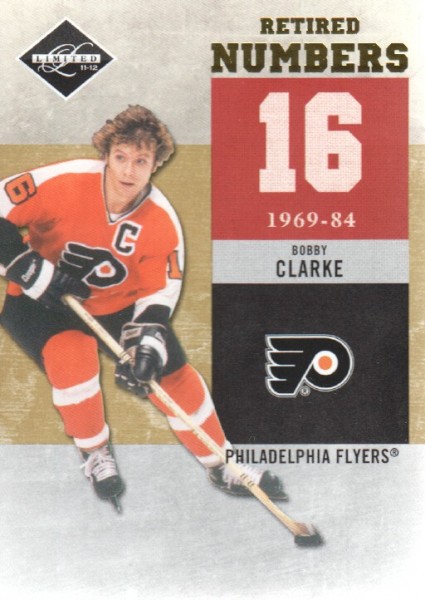 2011-12 Limited Retired Numbers Gold Spotlight #5 Bobby Clarke