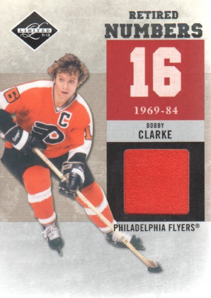 2011-12 Limited Retired Numbers Materials #5 Bobby Clarke