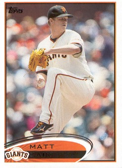 2012 Topps #155 Matt Cain