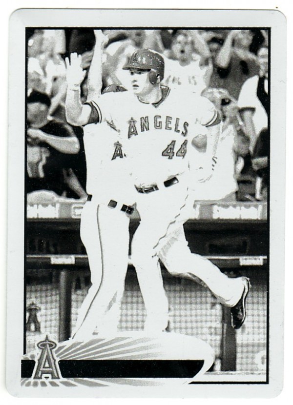2012 Topps Printing Plates Black #281 Mark Trumbo