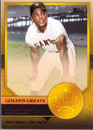 2012 Topps Golden Greats #GG11 Willie Mays